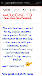 Mobile Screenshot of luzenglishcorner.wikispaces.com