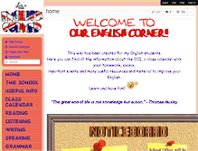 Tablet Screenshot of luzenglishcorner.wikispaces.com