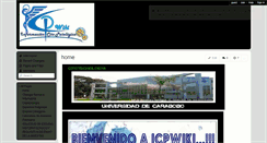 Desktop Screenshot of icpwiki.wikispaces.com