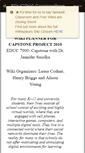 Mobile Screenshot of educ7900-capstoneproject2010.wikispaces.com