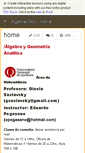 Mobile Screenshot of algebraunq.wikispaces.com