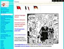Tablet Screenshot of learninglanguageswaikato.wikispaces.com
