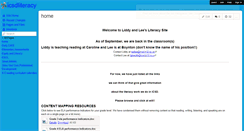 Desktop Screenshot of icsdliteracy.wikispaces.com