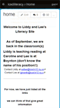 Mobile Screenshot of icsdliteracy.wikispaces.com