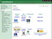 Tablet Screenshot of cpsmithschool.wikispaces.com
