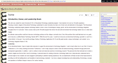 Desktop Screenshot of aliciadavis.wikispaces.com