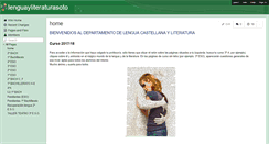 Desktop Screenshot of lenguayliteraturasoto.wikispaces.com