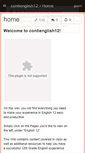 Mobile Screenshot of contienglish12.wikispaces.com