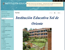 Tablet Screenshot of iesoldeoriente.wikispaces.com