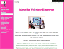 Tablet Screenshot of interactiveboardresources.wikispaces.com