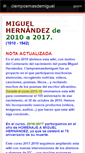 Mobile Screenshot of ciempoemasdemiguel.wikispaces.com