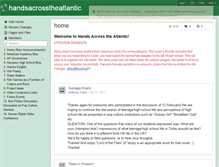 Tablet Screenshot of handsacrosstheatlantic.wikispaces.com
