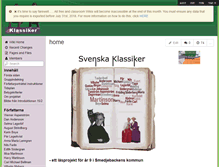 Tablet Screenshot of klassiker.wikispaces.com