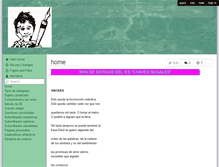 Tablet Screenshot of lenguaespanola.wikispaces.com