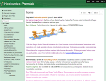 Tablet Screenshot of hezkuntza-premiak.wikispaces.com