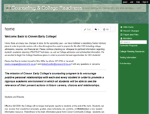 Tablet Screenshot of ceccounselor.wikispaces.com