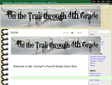 Tablet Screenshot of durrantfourth.wikispaces.com