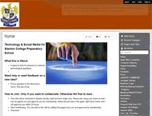 Tablet Screenshot of interactivetechtalk.wikispaces.com