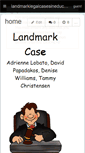 Mobile Screenshot of landmarklegalcasesineducation.wikispaces.com