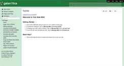 Desktop Screenshot of galan1tics.wikispaces.com