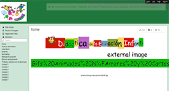 Desktop Screenshot of didacticaeducacioninfant.wikispaces.com
