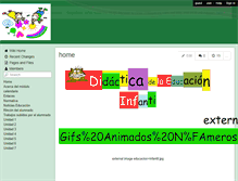 Tablet Screenshot of didacticaeducacioninfant.wikispaces.com