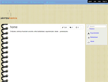 Tablet Screenshot of jakintza-ikastola.wikispaces.com