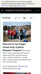 Mobile Screenshot of amigoshumanbodysystems2011.wikispaces.com