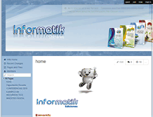 Tablet Screenshot of informatikediciones.wikispaces.com