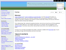 Tablet Screenshot of jewishsmartboards.wikispaces.com