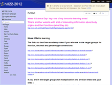 Tablet Screenshot of hill22-2012.wikispaces.com