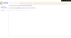 Desktop Screenshot of cosma.wikispaces.com