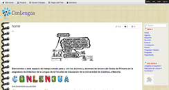 Desktop Screenshot of conlengua.wikispaces.com