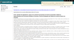 Desktop Screenshot of easociativas.wikispaces.com