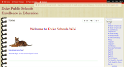 Desktop Screenshot of dukeschools.wikispaces.com