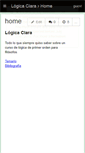 Mobile Screenshot of logicaclara.wikispaces.com
