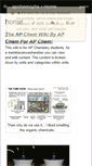 Mobile Screenshot of apchemcyhs.wikispaces.com