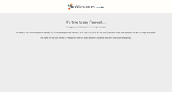 Desktop Screenshot of programacionesenccbbvdc.wikispaces.com
