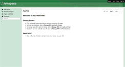 Desktop Screenshot of lsmspace.wikispaces.com
