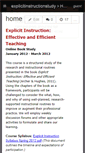 Mobile Screenshot of explicitinstructionstudy.wikispaces.com