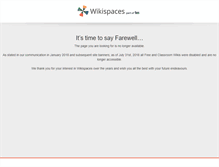 Tablet Screenshot of nwpastem.wikispaces.com