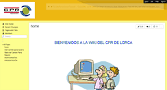 Desktop Screenshot of cprlorca-cursoweb.wikispaces.com