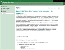 Tablet Screenshot of digestivolcm.wikispaces.com
