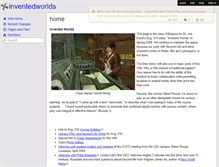Tablet Screenshot of inventedworlds.wikispaces.com