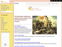Tablet Screenshot of history-wiki.wikispaces.com