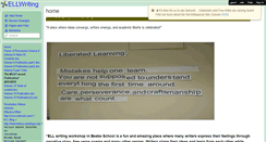 Desktop Screenshot of ellwriting.wikispaces.com