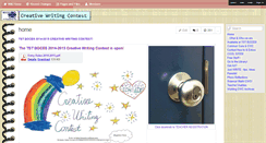 Desktop Screenshot of creativewritingcontest-tstboces.wikispaces.com
