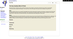 Desktop Screenshot of caryacademy.wikispaces.com