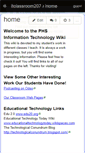 Mobile Screenshot of itclassroom207.wikispaces.com
