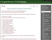 Tablet Screenshot of english3period1-emilydickinson.wikispaces.com